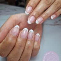 remplissage gel + french