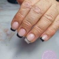 remplissage gel + french