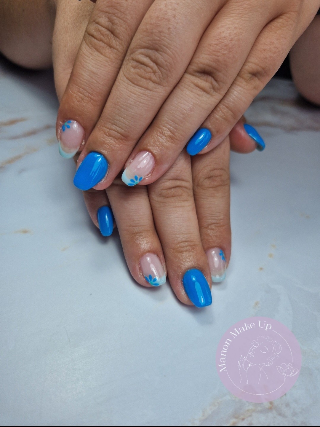 remplissage gel + nail art