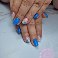 remplissage gel + nail art