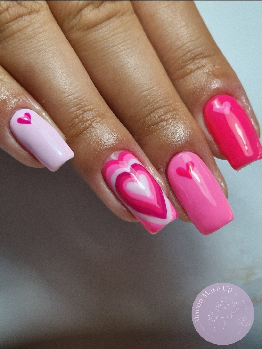 pose semi + nail art