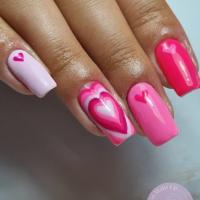 pose semi + nail art