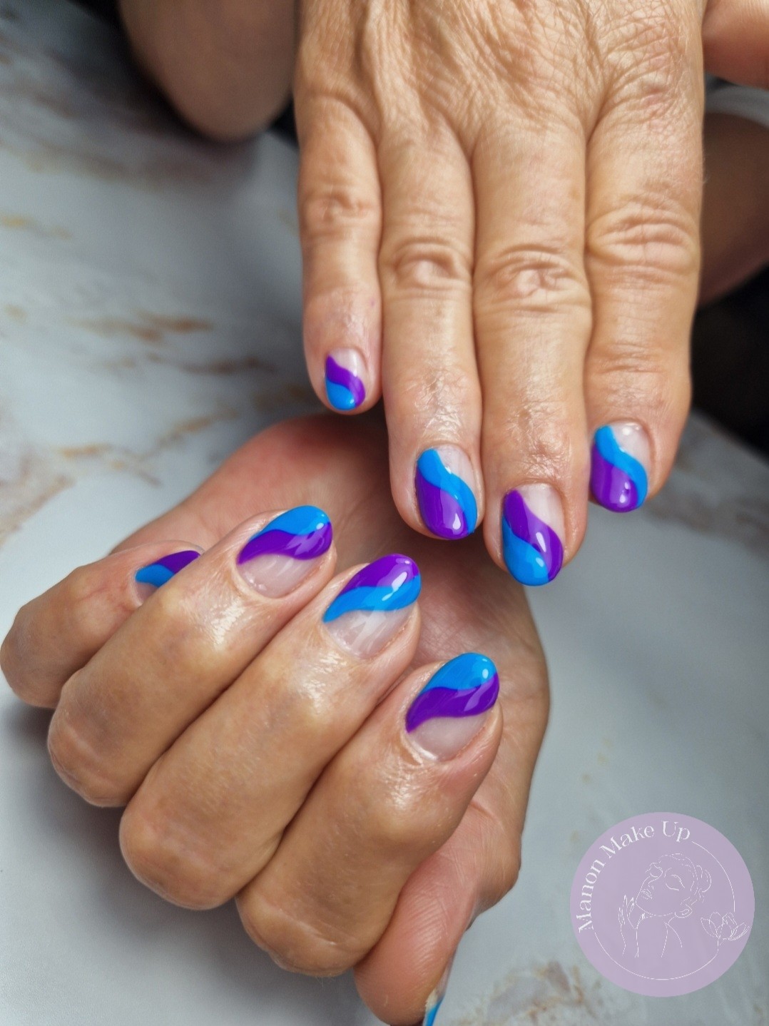 pose semi + nail art