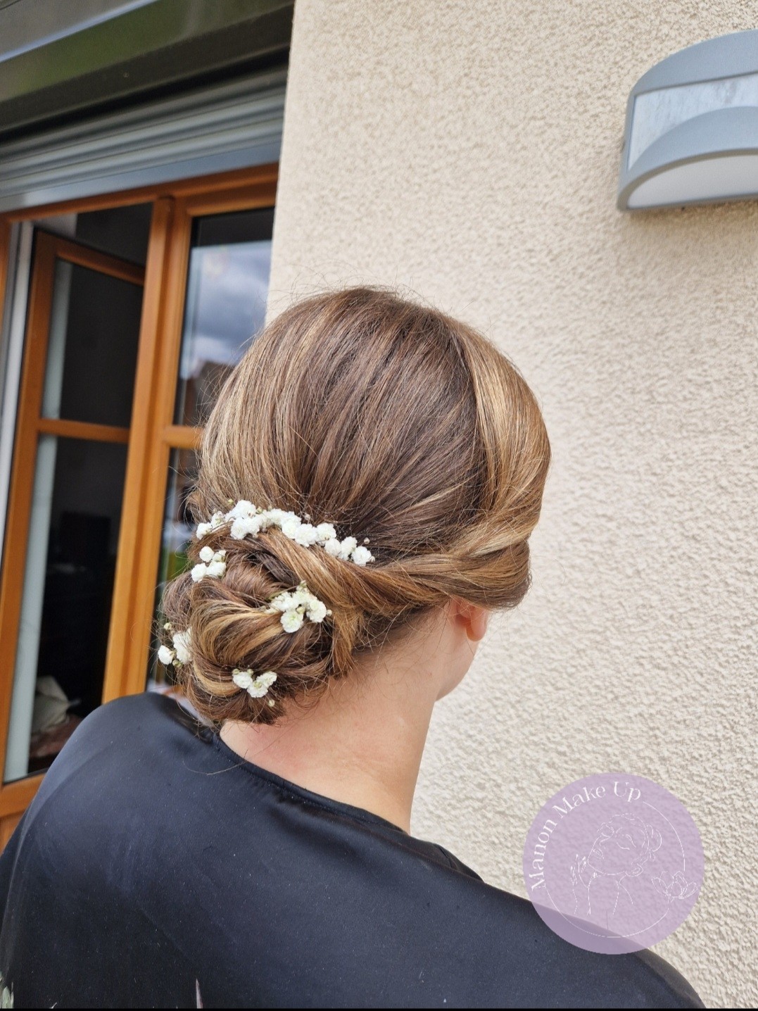 chignon mariée