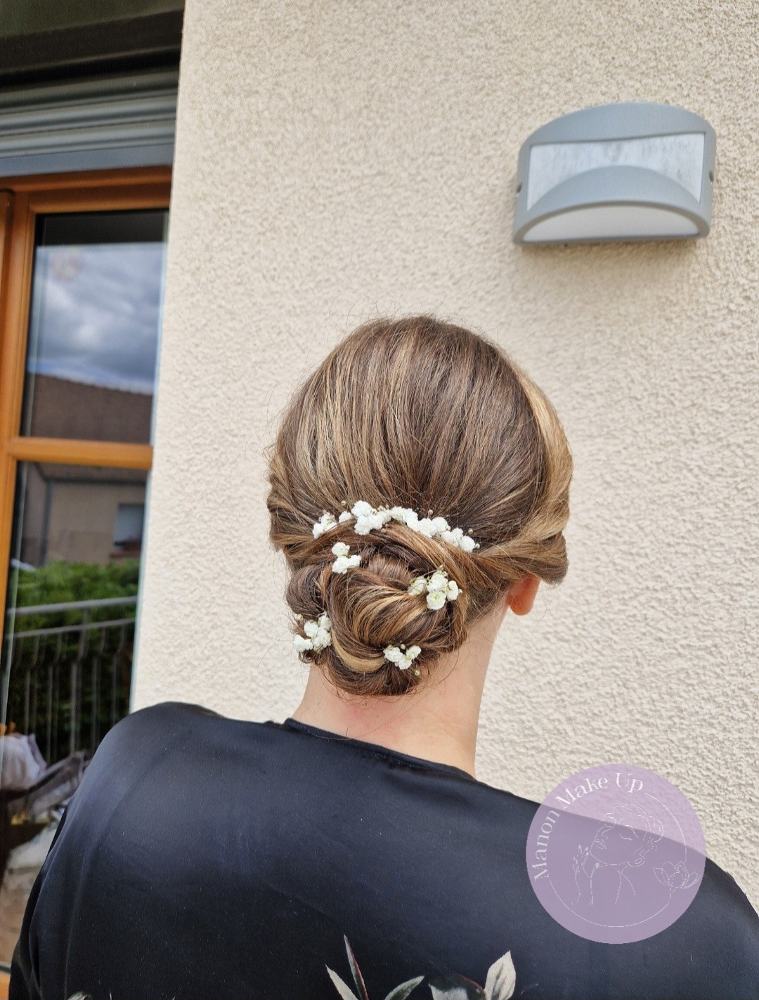 chignon mariée