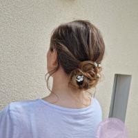 chignon invitée