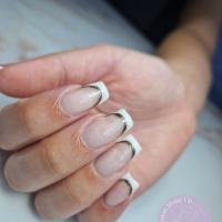 remplissage gel + french