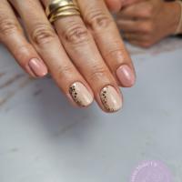pose semi + paillettes