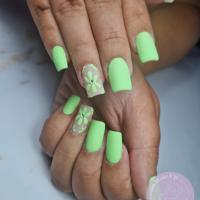 remplissage gel + nail art