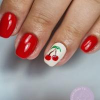 remplissage gel + nail art
