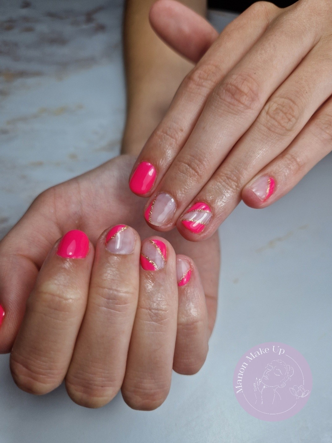 pose semi + nail art