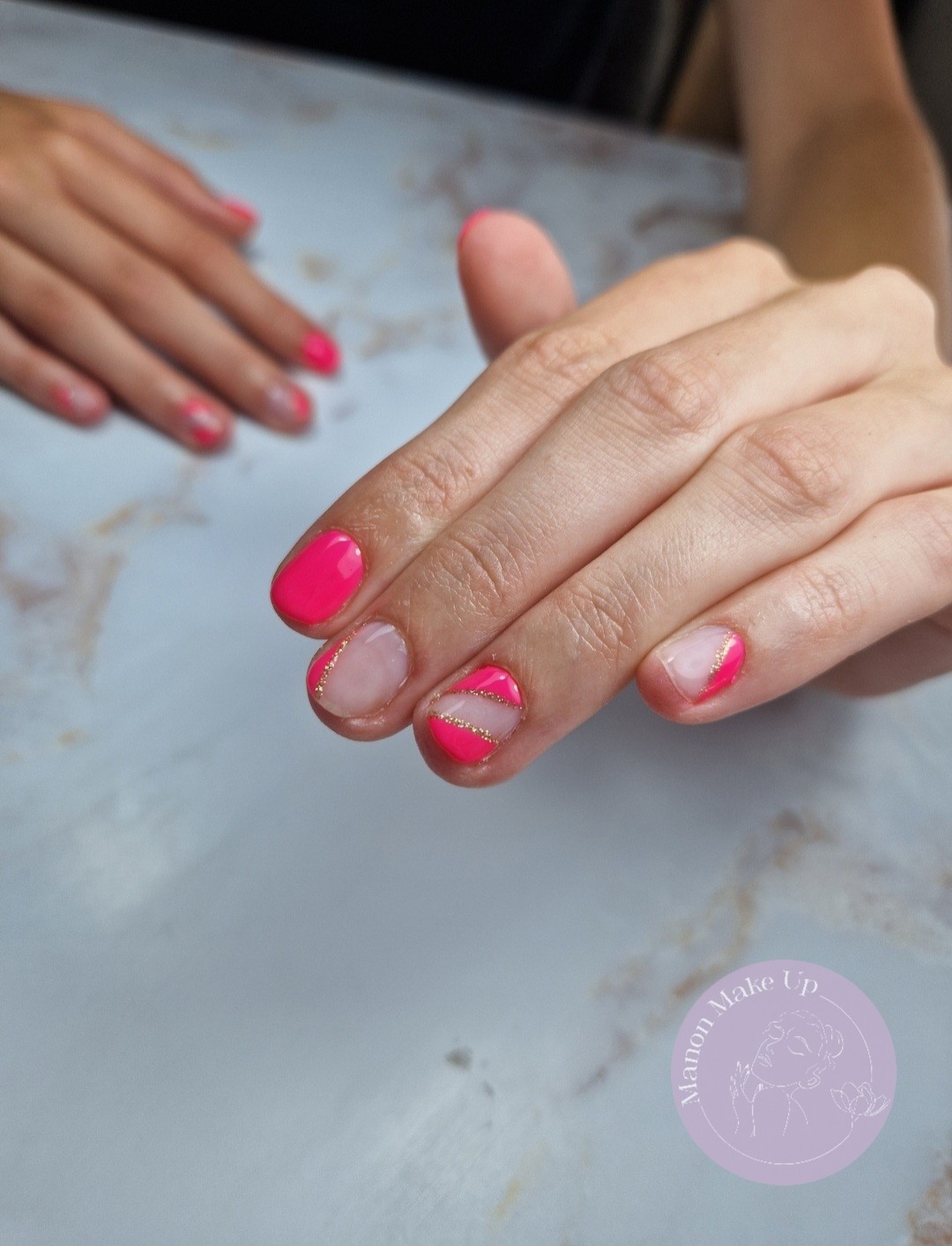 pose semi + nail art