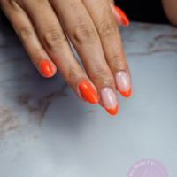 remplissage gel + french