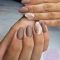 remplissage gel + nail art