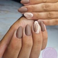 remplissage gel + nail art