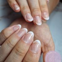 rallongement acrigel + french mariage