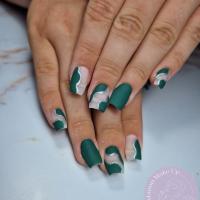 rallongement acrygel + nail art