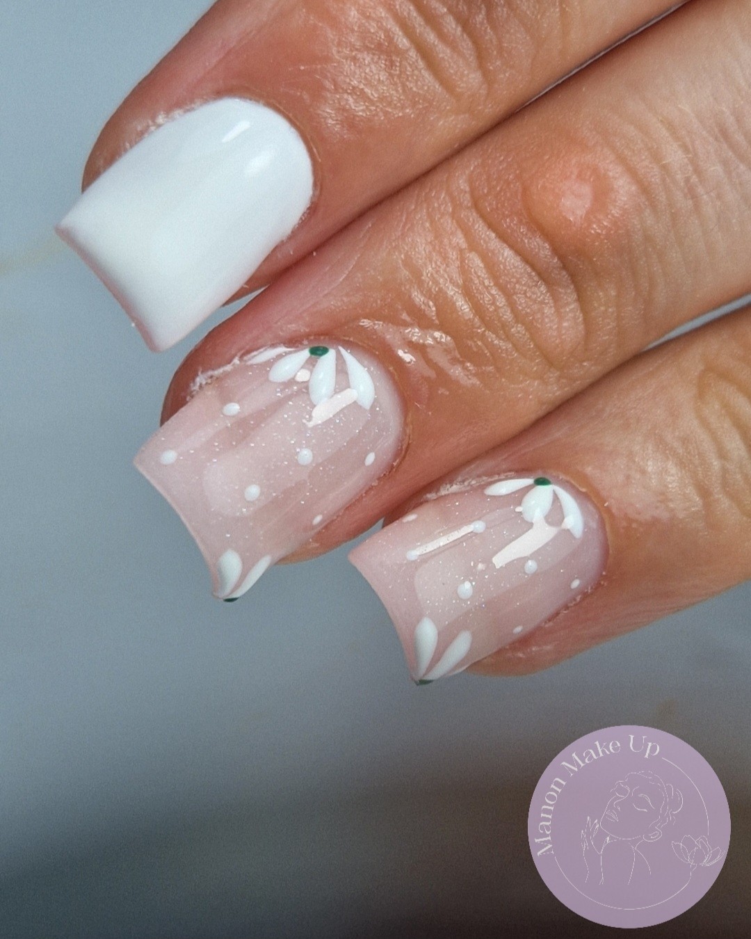 pose gel + nail art