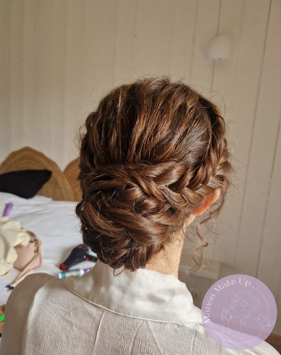 chignon mariée