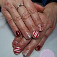 pose semi + nail art
