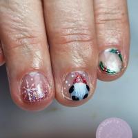 pose semi + nail art