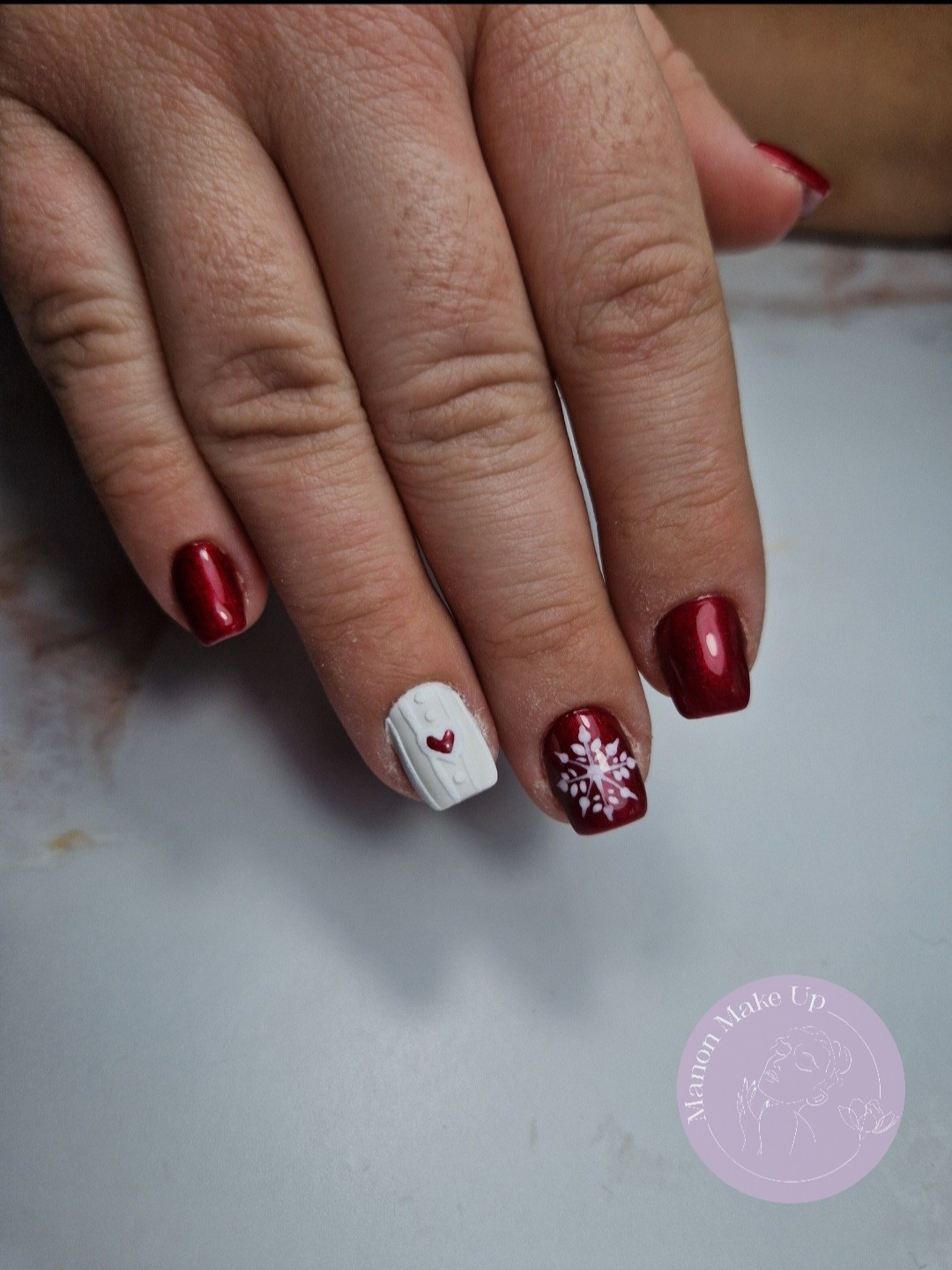 pose gel + nail art