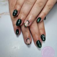 pose gel + nail art