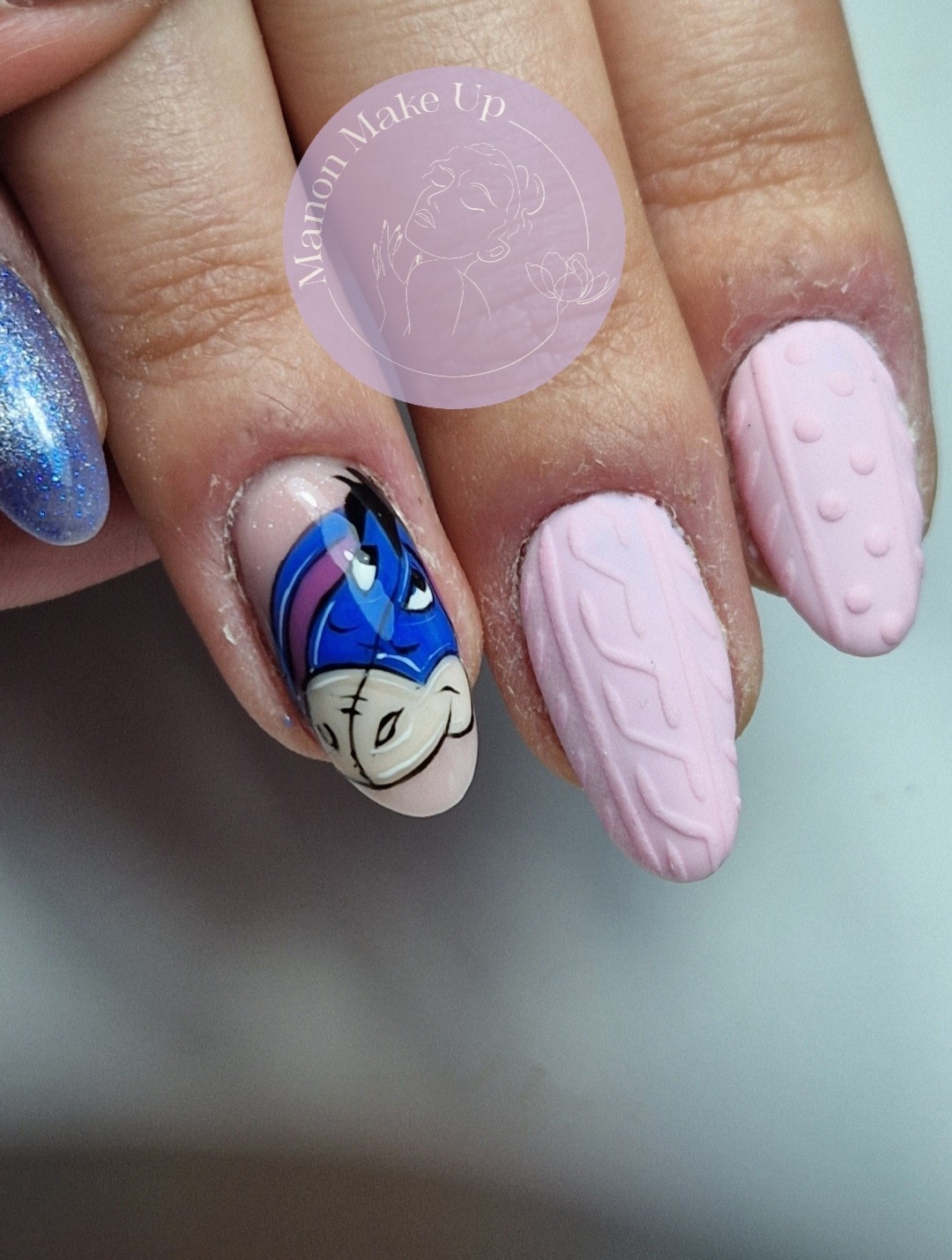 remplissage gel + nail art