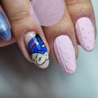 remplissage gel + nail art