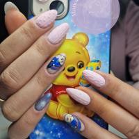 remplissage gel + nail art