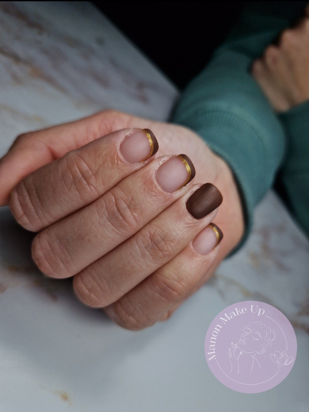 remplissage gel + double french