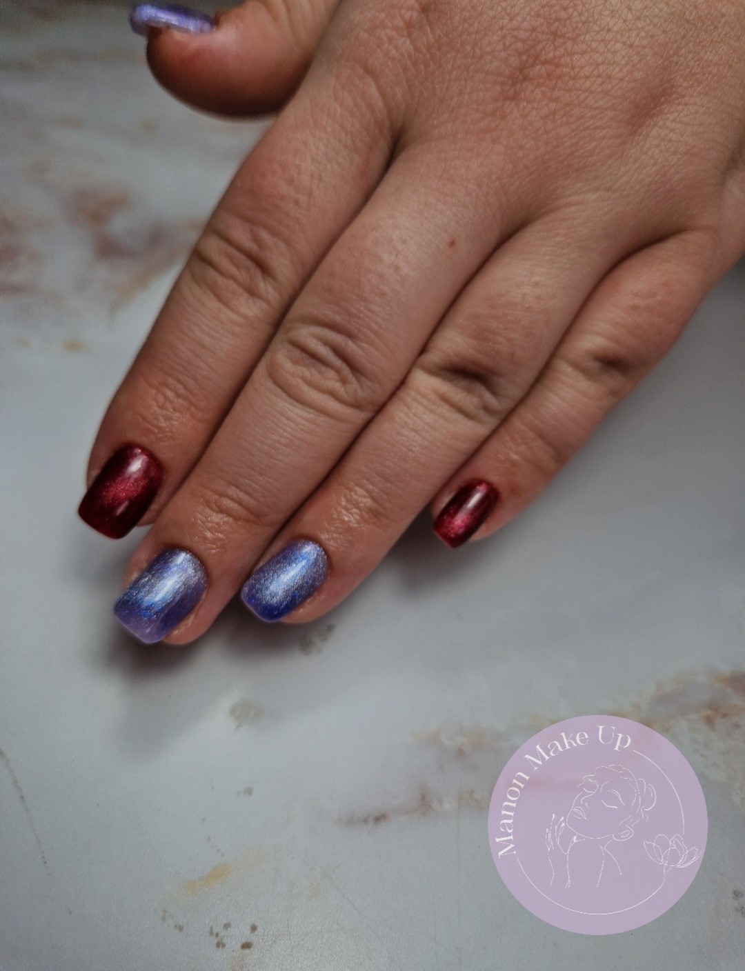 remplissage gel + cat eye's