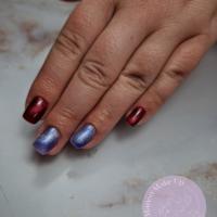 remplissage gel + cat eye's