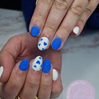 remplissage gel + nail art