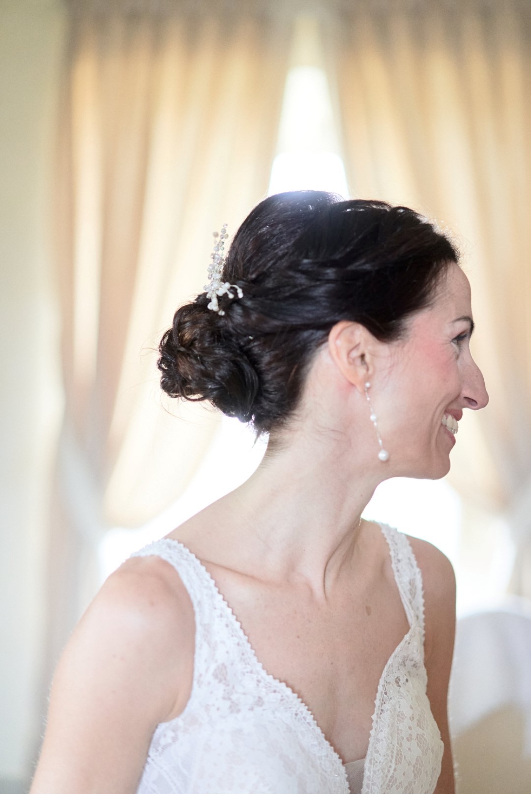 chignon mariée