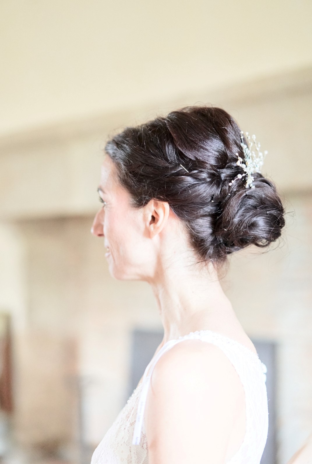 chignon mariée