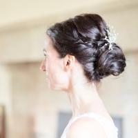 chignon mariée