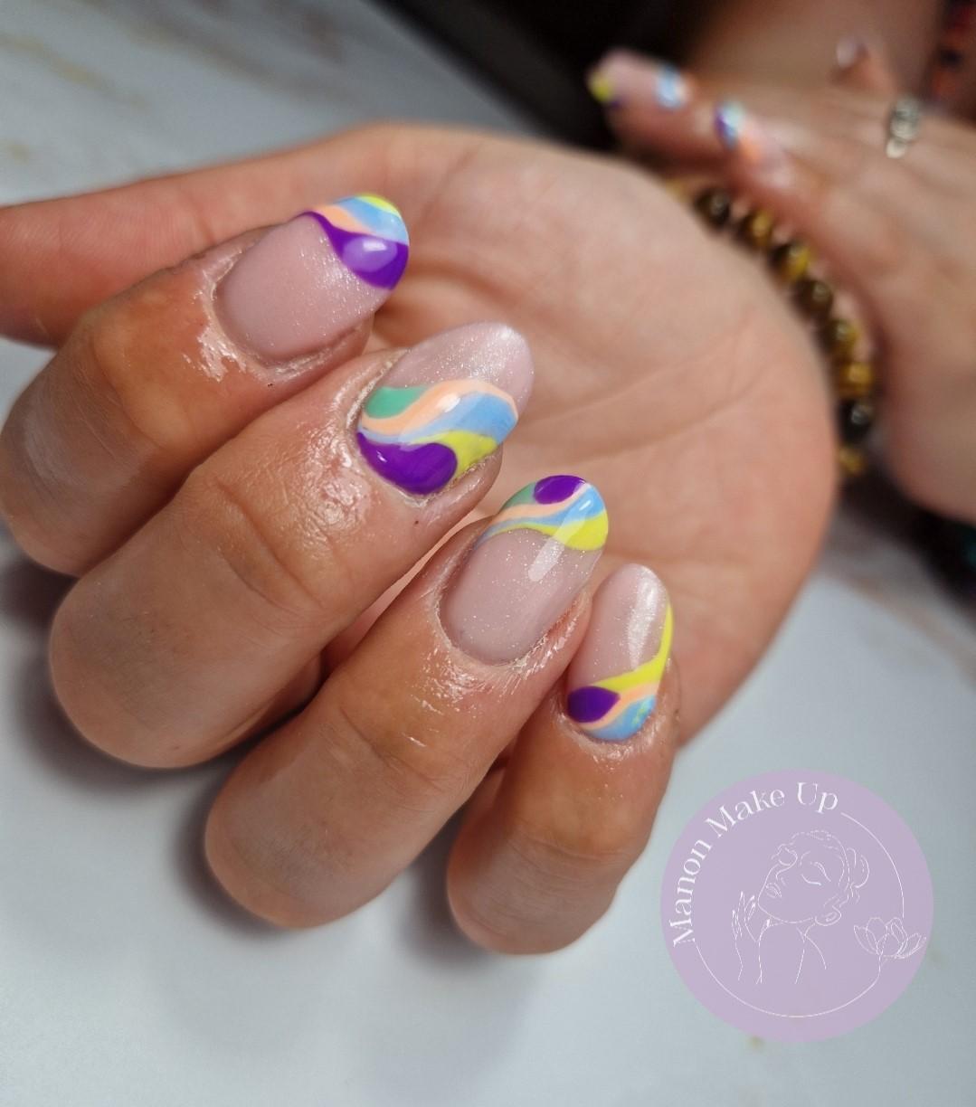 pose complète gel + nail art
