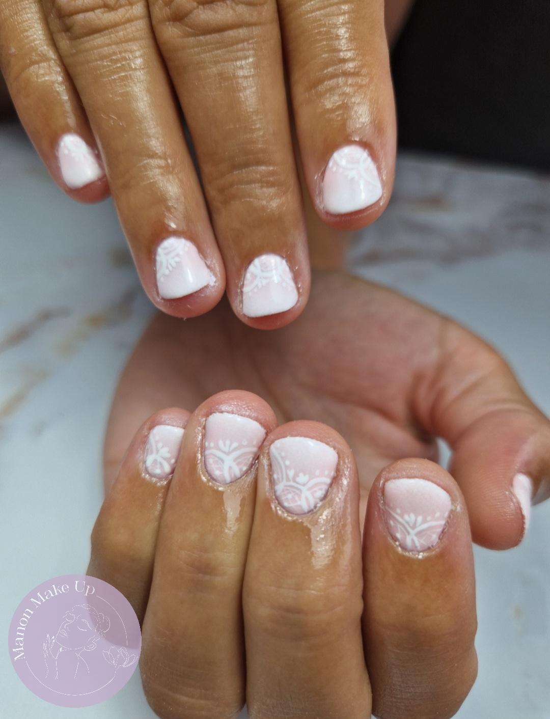 pose semi + nail art
